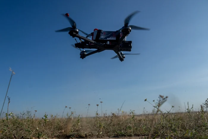 An unknown drone was observed flying near the airport. Photo: Profimedia