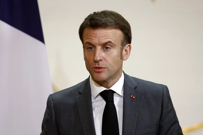 President Emmanuel Macron Photo: EPA-EFE