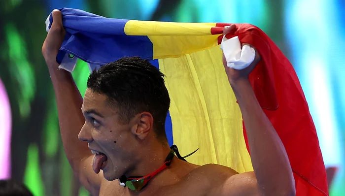 David Popovici, the pride of Romania. Photo Getty Images