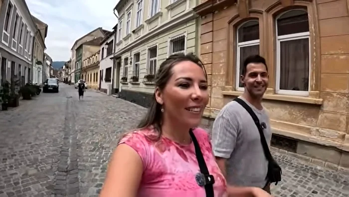 Justine and Nika greatly appreciated those seen in Romania. Photo: video capture