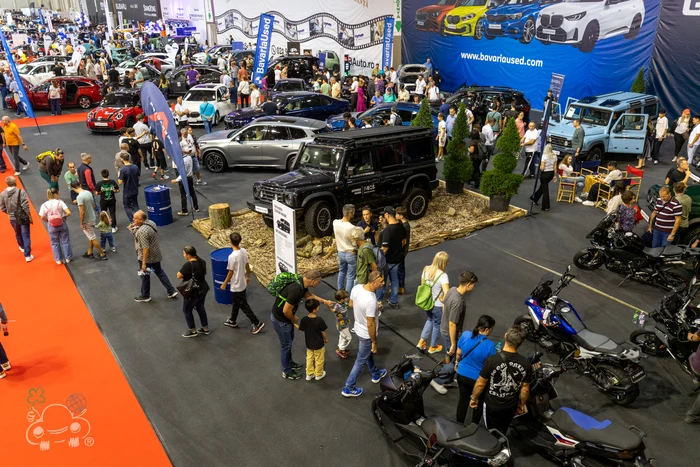 One of the editions of the Auto Salon București PHOTO Facebook The Bucharest Auto Salon