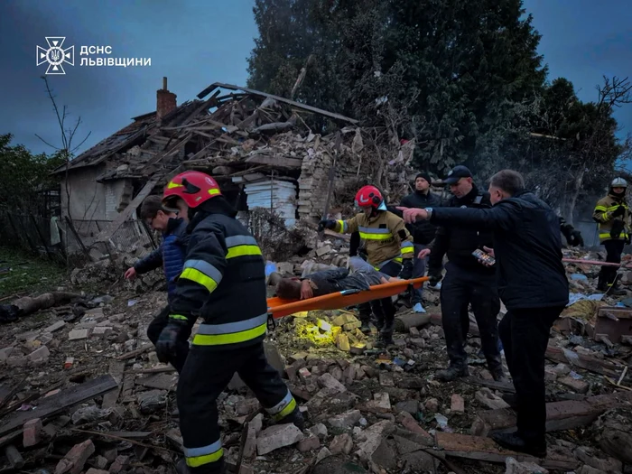 The Russians also attacked civil infrastructures. Photo: X/Volodimir Zelenski