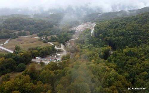 Sibiu Pitești highway area of ​​the future tunnel Poiana Photo Daniel Guță Adevărul (52) JPG
