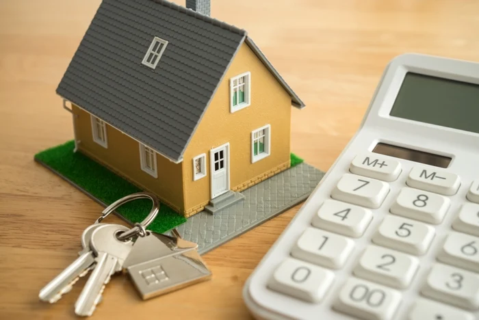 House, key, computer
