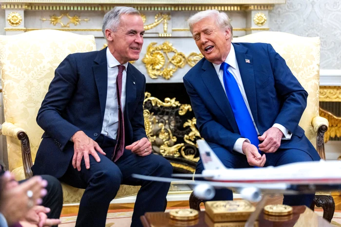 Canadian Prime Minister Mark Carney charged Trump at Davos. PHOTO: Profimedia