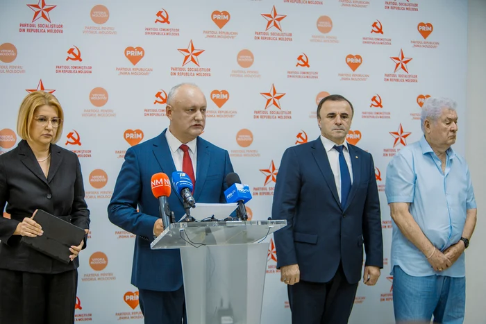 PSRM does not recognize the result of the parliamentary elections in Rep. Moldova. Photo: Socialistii.md