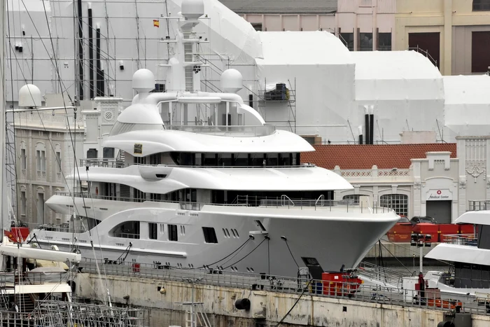The Valerie yacht was confiscated by Spain after the Russian invasion of Profimedia photo
