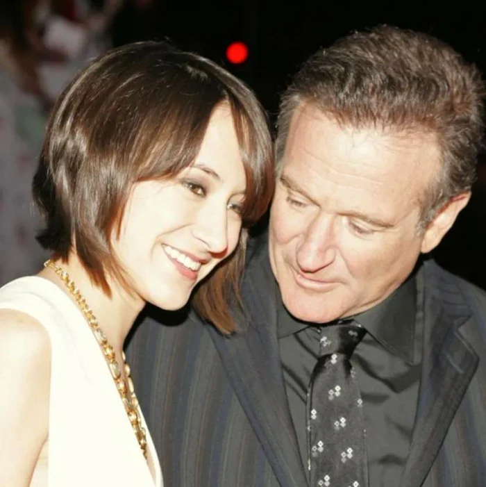Zelda and her father, actor Robin Williams Photo Getty Images