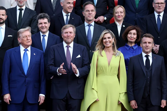 Donald Trump at the NATO Summti in Copenhagen/Photo: Profimedia