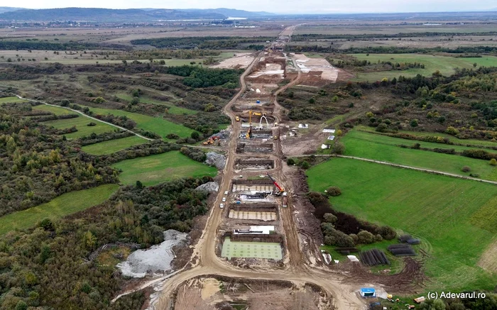 Sibiu - Făgăraș highway site. Photo: Daniel Guță. TRUTH