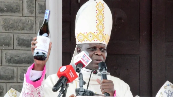 Liturgy wine, replaced in Kenia Photo: X
