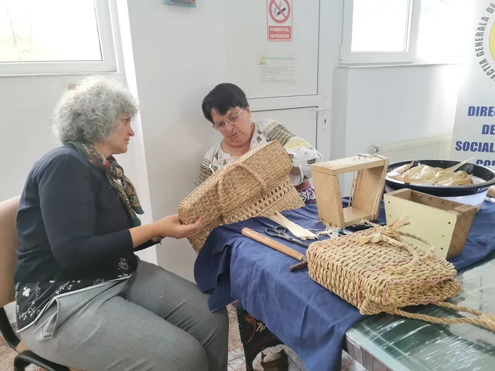 The objects braided by Olga Filip were long researched and admired: Alian Mitran