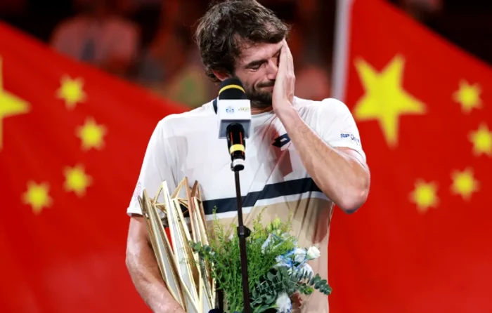Valentin Vacherot won the title at Shanghai Photo/Getty Images