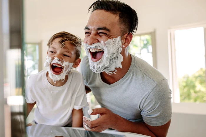 father and son