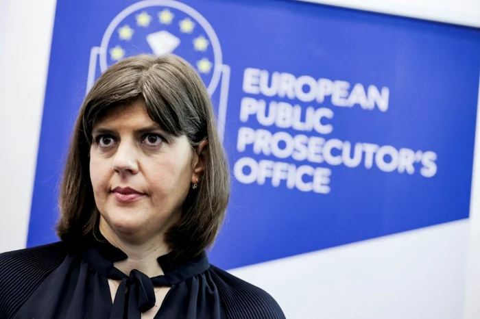 Laura Codruța Kovesi ends her mandate next year PHOTO AFP