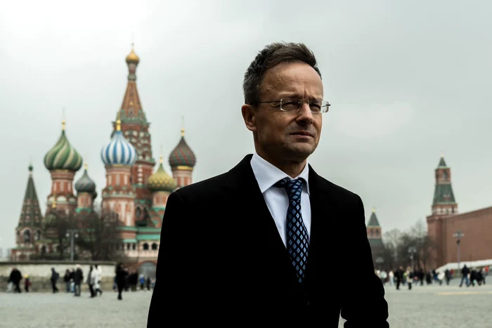 Peter Szijjártó in Moscow. PHOTO: Facebook