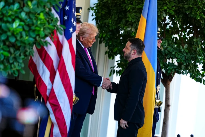 Trump and Zelenski, at the White House PHOTO: Profimedia