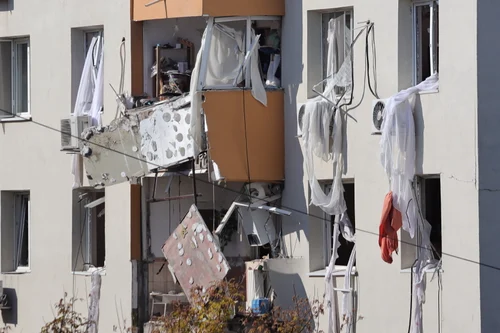 A powerful explosion occurred in a block of flats in Rahova PHOTO Mediafax