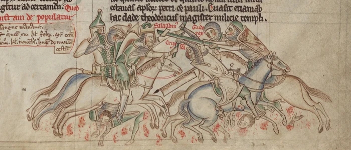 Battle of Hattin during the Crusades PHOTO wikipedia