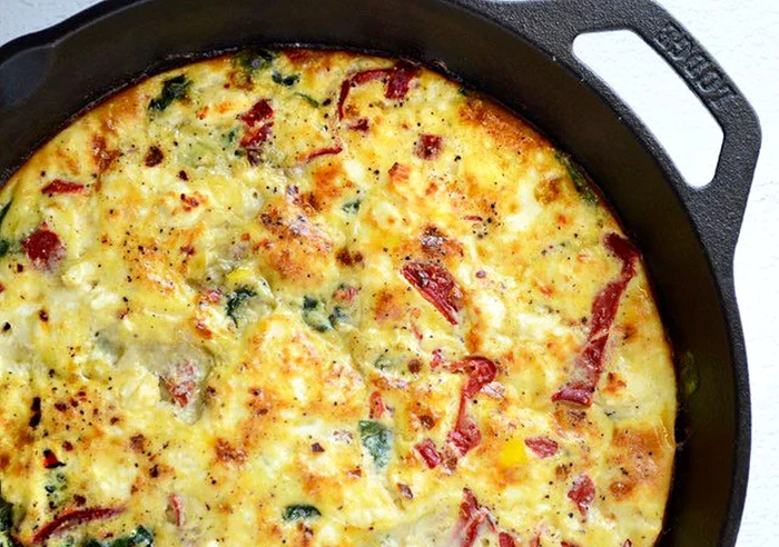variant of omelette PHOTO the truth
