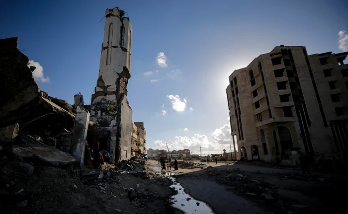 The Israeli army launched new attacks on the Gaza Strip PHOTO: EPA EFE