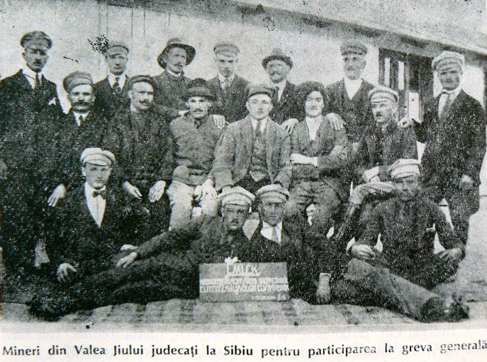 Miners from Valea Jiului present at the strike PHOTO Independentul.com