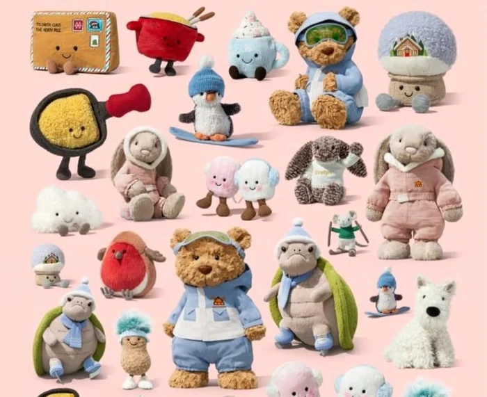 Young people present their collections on TikTok. PHOTO: Instagram/Jellycat