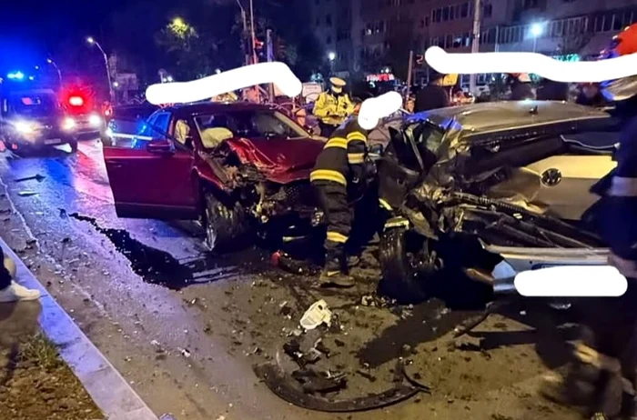 Serious accident in Bucharest PHOTO: Traffic Info Bucharest and Ilfov/FB