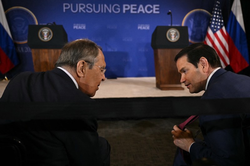 Russia dampens hopes for a quick Trump-Putin summit. The preparatory meeting between Marco Rubio and Sergey Lavrov has not been set