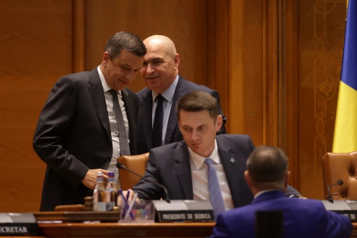 Sorin Grindeanu and Ilie Bolojan. Photo Inquam Photos George Calin