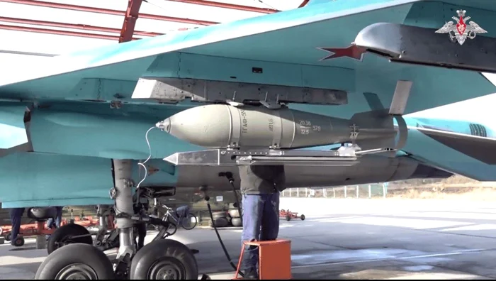 The new guided bomb UMPB‑5R FOTO X
