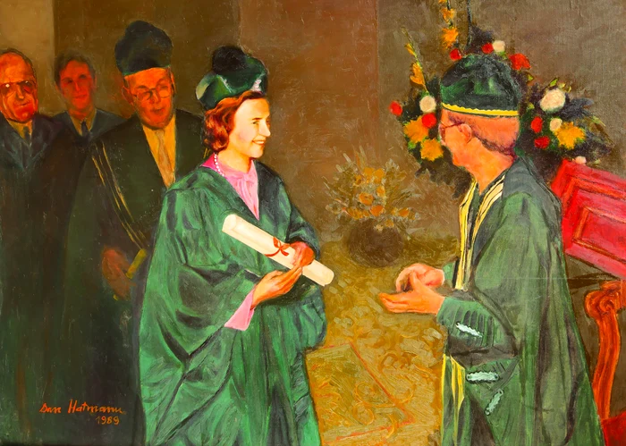 Elena Ceaușescu. SOURCE: Dan Hatmanu, National History Museum of Romania.