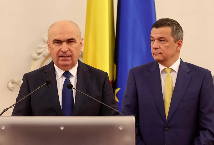 Ilie Bolojan and Sorin Grindeanu, at knifepoint at the moment PHOTO: Adevărul