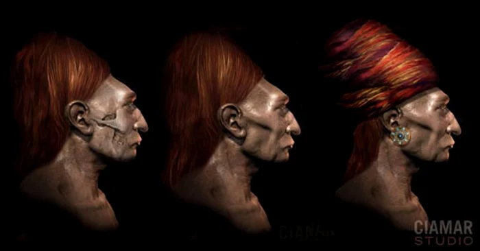Reconstruction of an individual of the Paracas civilization PHOTO Marcia Moore/Ciamar Studio
