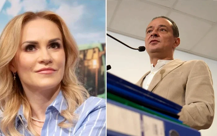 Gabriela Firea and Daniel Băluță, photo collage. Source: The Truth Archive