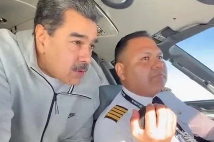 Nicolas Maduro and General Bitner Villegas, the personal pilot of the Venezuelan president/PHOTO:X