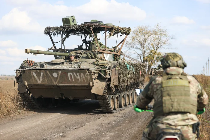 Russian soldiers on the Donetsk front photo profimedia