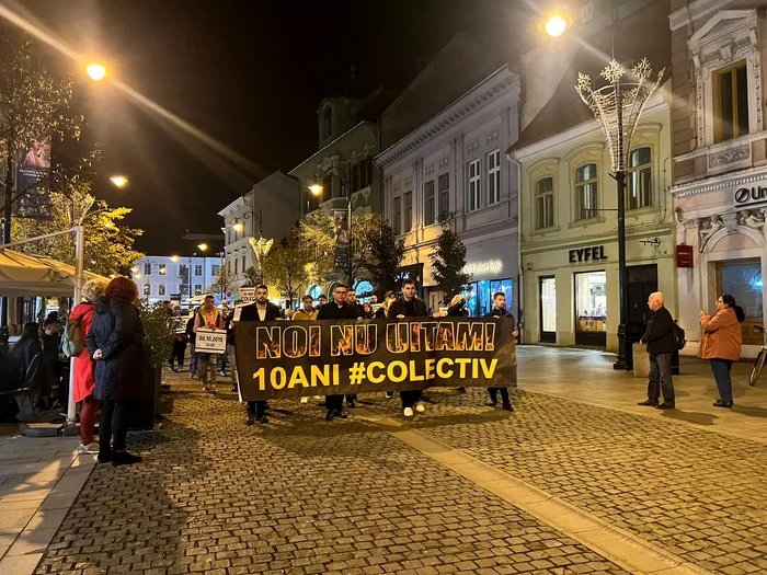 Commemorative march in Sibiu/PHOTO: Facebook Sibiu Independent