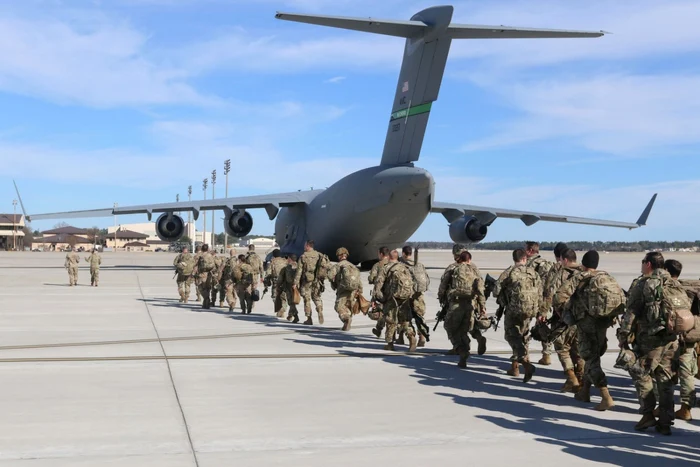 American troops continue their withdrawal PHOTO AFP