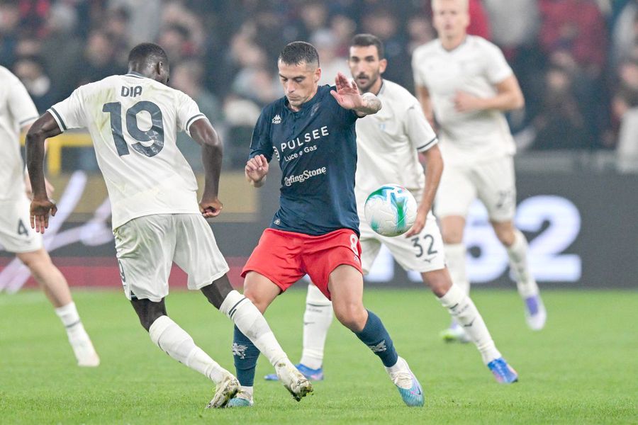 Nicolae Stanciu, on the field in Genoa - Lazio 0-3, the last appearance before the injury / PHOTO: Imago Images The return of Nicolae Stanciu to Genoa is coming! » When he can train normally with Patrick Vieira's team