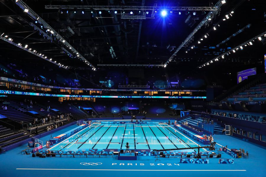 La Défense Arena L The Olympic Games of 2024 PHOTO IMAGO The Masters 1,000 tournament in Paris moves this year to the arena where David Popovici won the Olympic gold