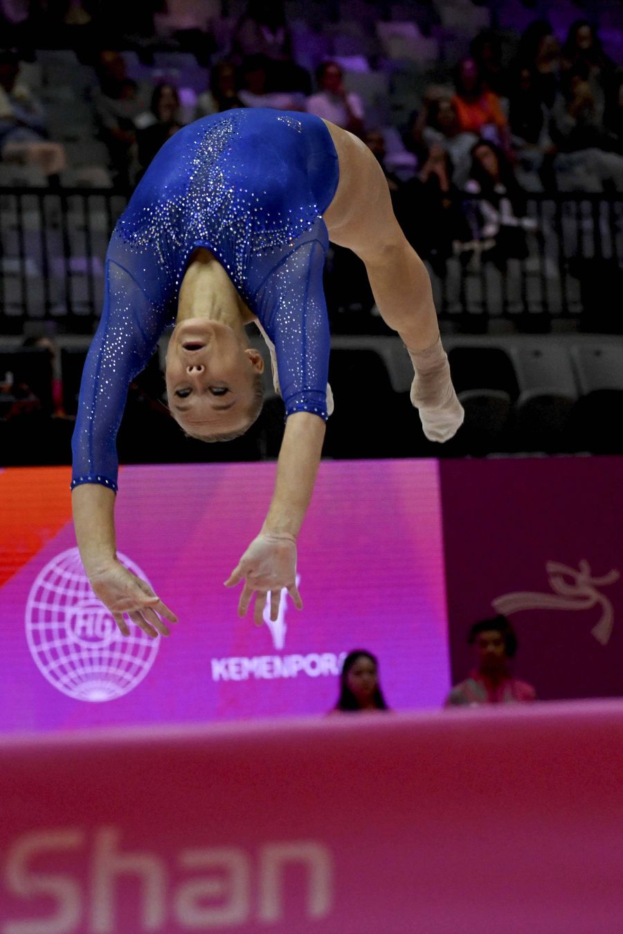 Russian gymnasts are back at the World Championships » Angelina Melnikova, the first in individual all-around and vaulting in the competition in Jakarta