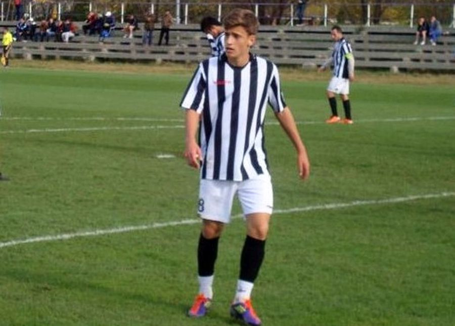 Adolescent Vlad Dragomir, at the juniors of the Banat / Photo source: sporttim.ro