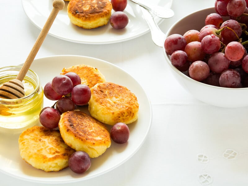 The dough with this ingredient comes out very juicy. Recipe for cheesecakes