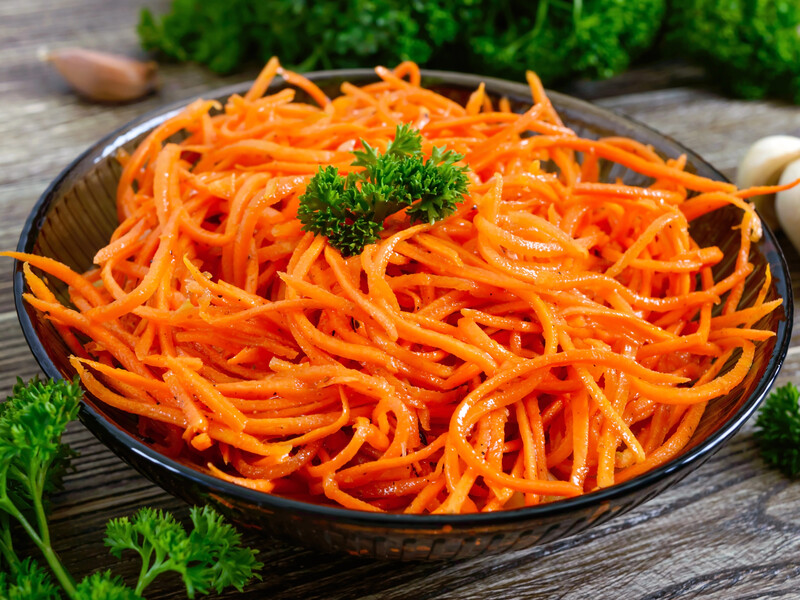 It turns out tastier than carrots - an original Korean pumpkin recipe. Dish in 15 minutes