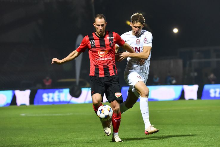 Csikszereda - CFR Cluj, match images // photo: Facebook Csikszereda