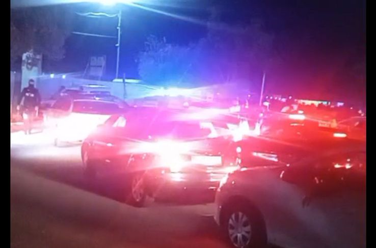Incredible scenes at the base of FCSB, after midnight. Photo: capture @prosport