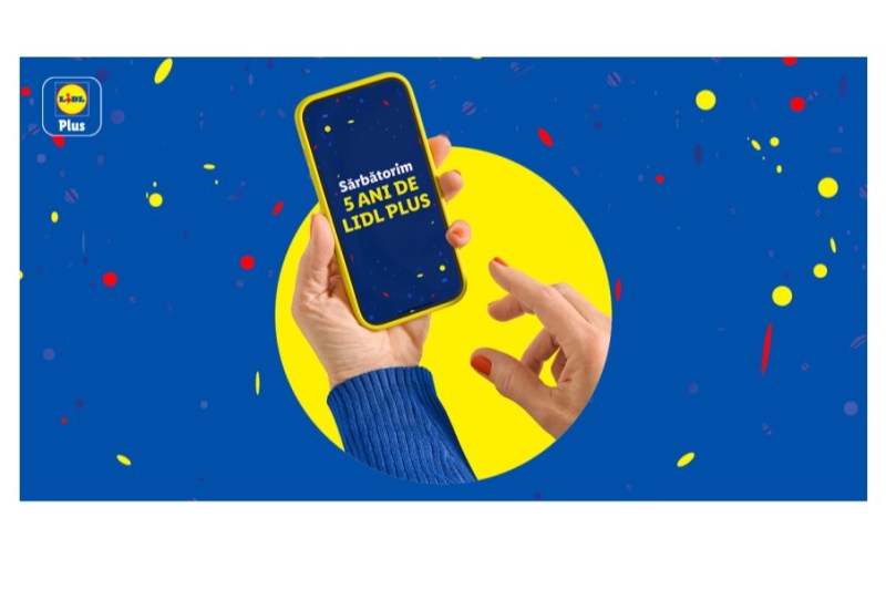 5 years by Lidl Plus celebrate with offers, discounts and prizes for customers. You know it's worth it