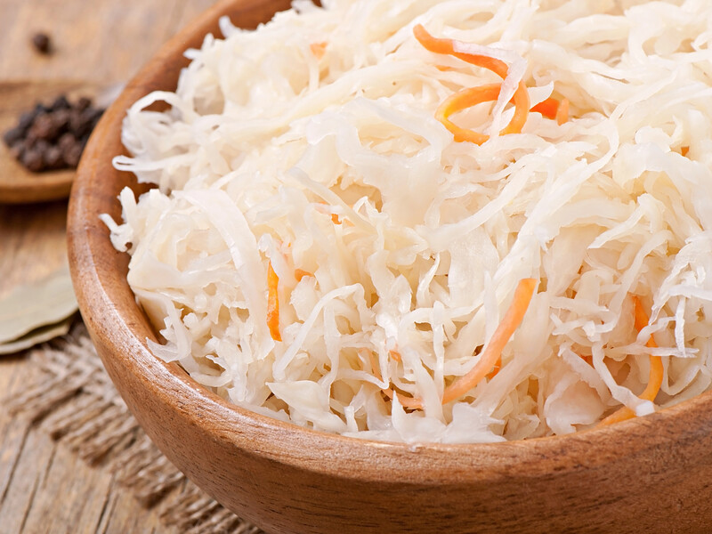 Sauerkraut will be ready on the third day. Proven recipe