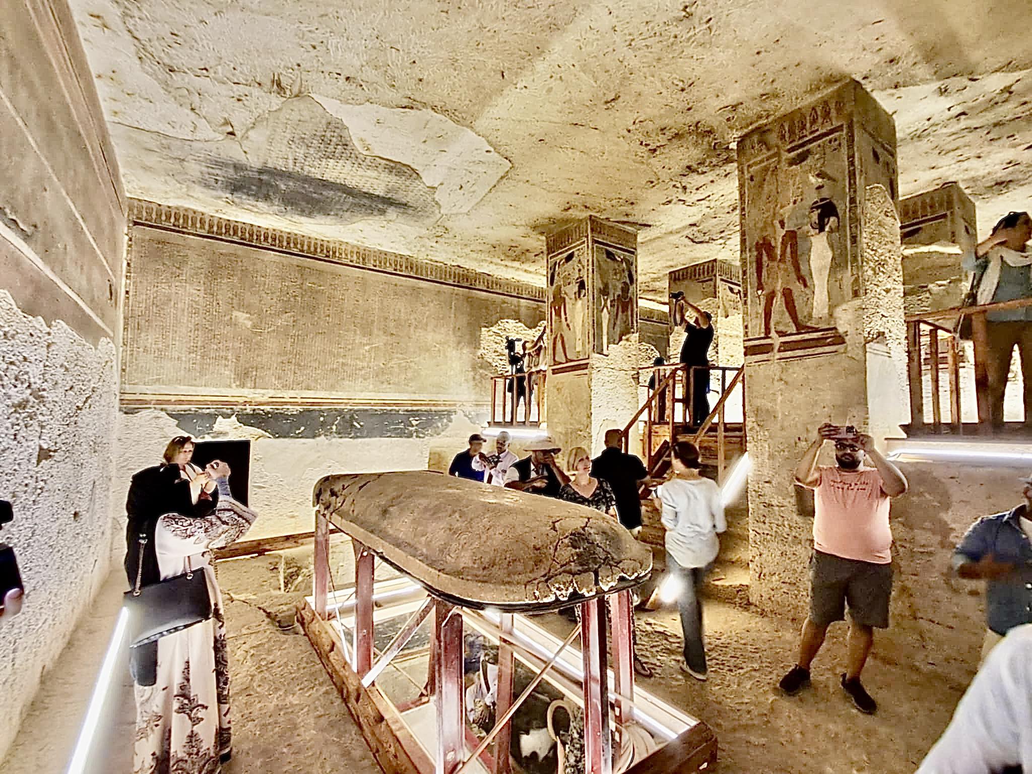 In Egypt, after 20 years of restoration, one of the largest tombs of the pharaoh was opened. Photo, video photo 2